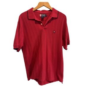 Vintage CHAPS by Ralph Lauren Men's Red Polo Shirt